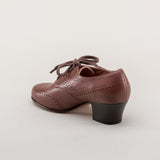 Claire 1940's Oxfords Wide (Brown)