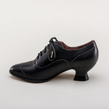 Londoner Edwardian Oxfords Wide (Black)