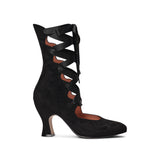 Tango Edwardian Boots (Black Suede)
