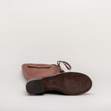 Bessie Vintage Aviator Boots (Tan)