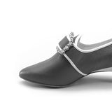 Dunmore 18th Century Shoes (Blue/White)