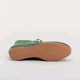 Emma Regency Leather Boots (Green)