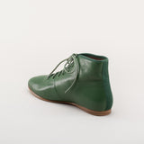 Emma Regency Leather Boots (Green)