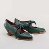Gibson Edwardian Leather Shoes (Green)