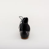Keckley Victorian Side-Lace Boots (Black/Black)